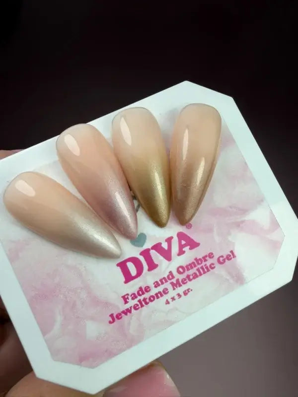 DIVA Fade en Ombre Jeweltone Metallic Gel Box
