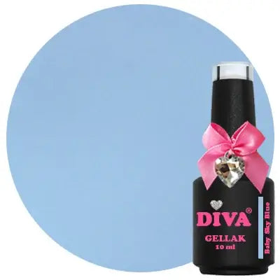 DIVA Gellak Royal Blue and Berry Collection 6x 10 ml # - met gratis Colorpop Stickers