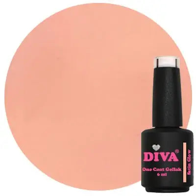DIVA One Coat Gellak Bare Bloom Palette Collection 6x 6 ml