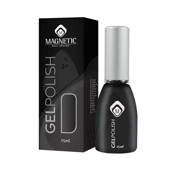 GELPOLISH BLACKEST BLACK 15 ML
