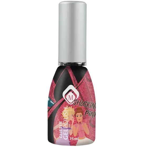 GP Shocking Pink Glitter TPO FREE