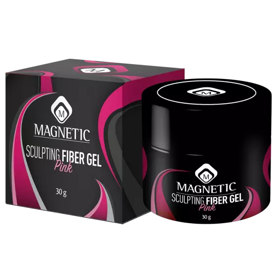 Magnetic Sculpting Fibergel Pink 30 gr.