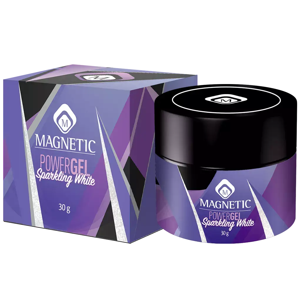 PowerGel by Magnetic Sparkling White 30g TPO FREE