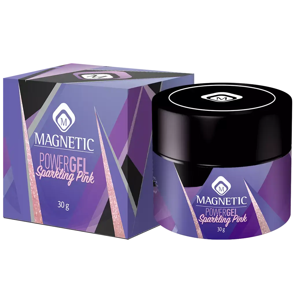 PowerGel by Magnetic Sparkling Pink 30g