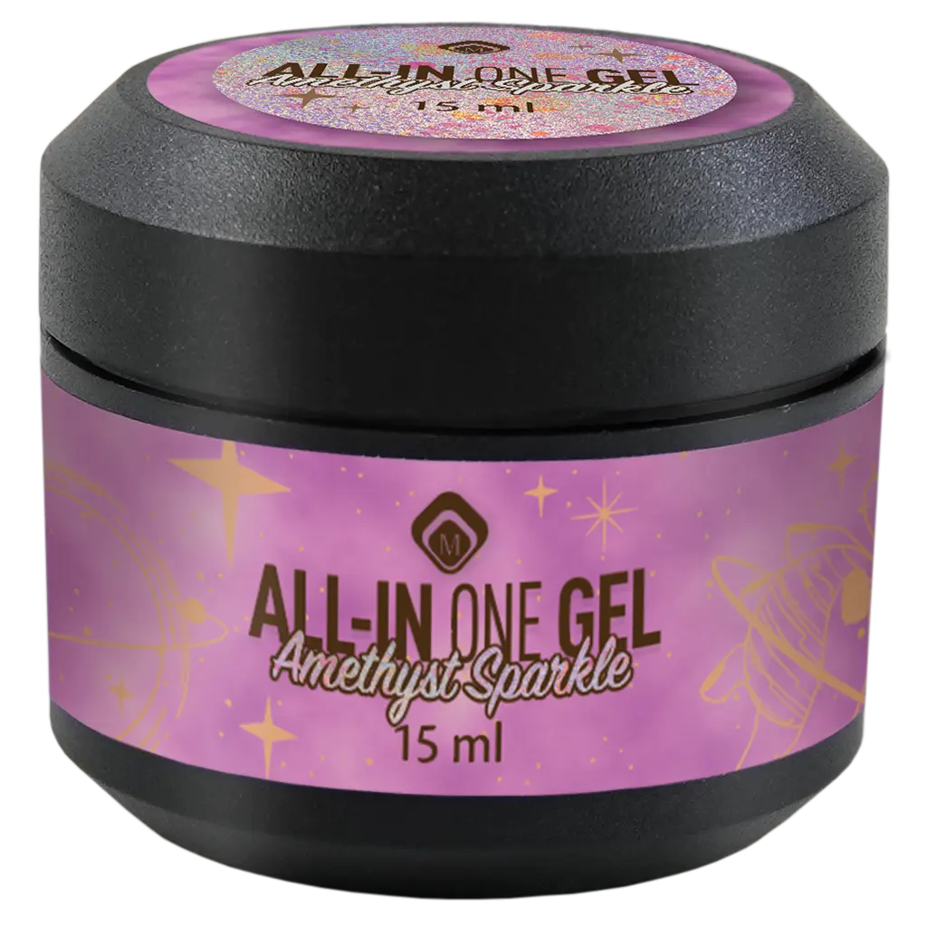 All in One Gel Amethyst Sparkle