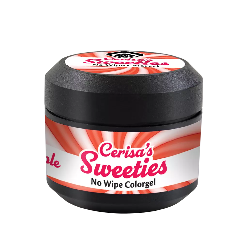 Cerisa Sweeties No Wipe Color Gel Red Apple