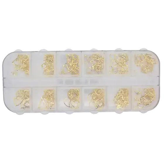 Inlay Abstract Jewels Gold