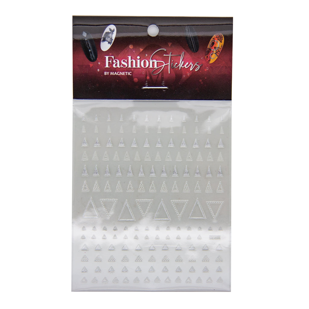 Fashion Stickers Silver - Triangle