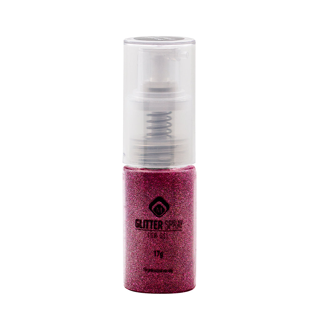 GLITTER SPRAY MAUVE 17G