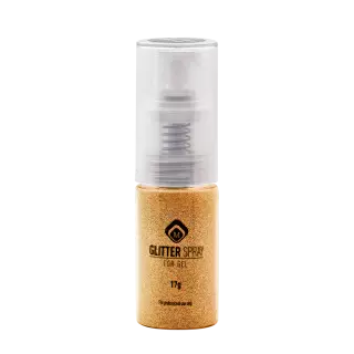 Glitter Spray Ochre Gold 17g