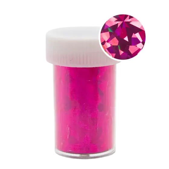 Transferfoil Roll Holo. Fuchsia Crunc