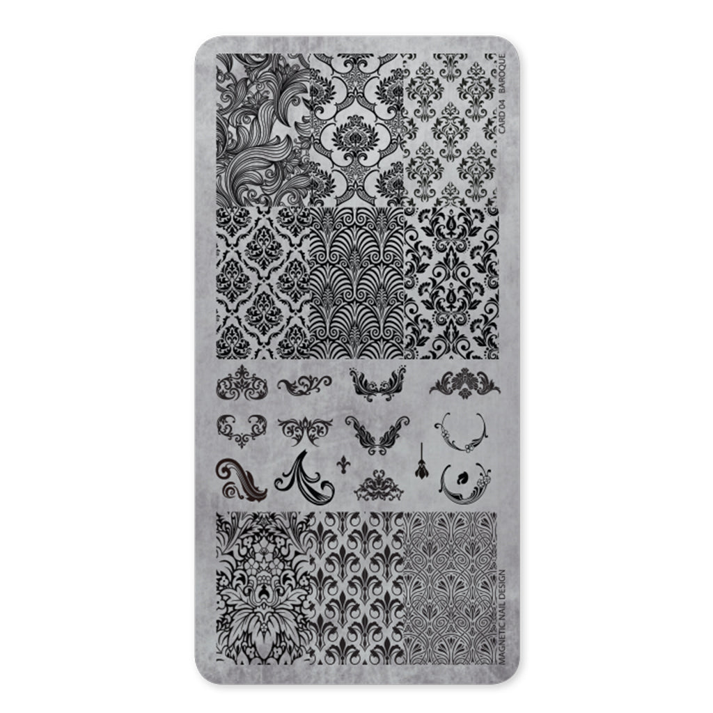 Stamping Plate 04 Baroque