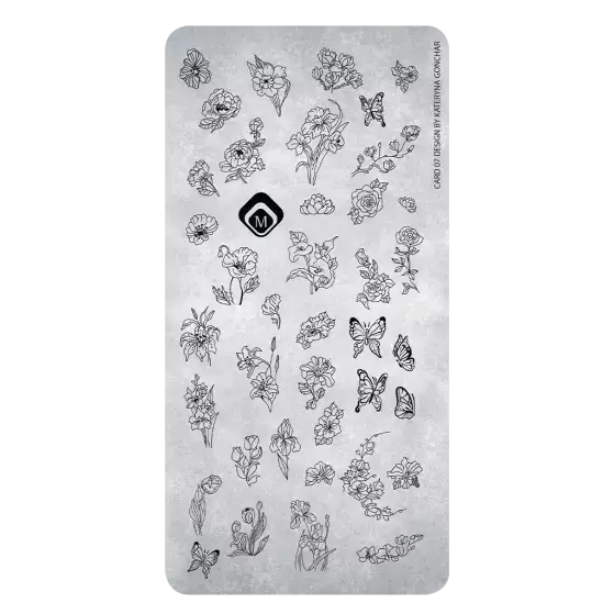 Stamping Plate 07 by Kateryna