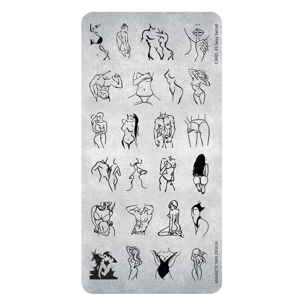 Stamping Plate Sexy Secret