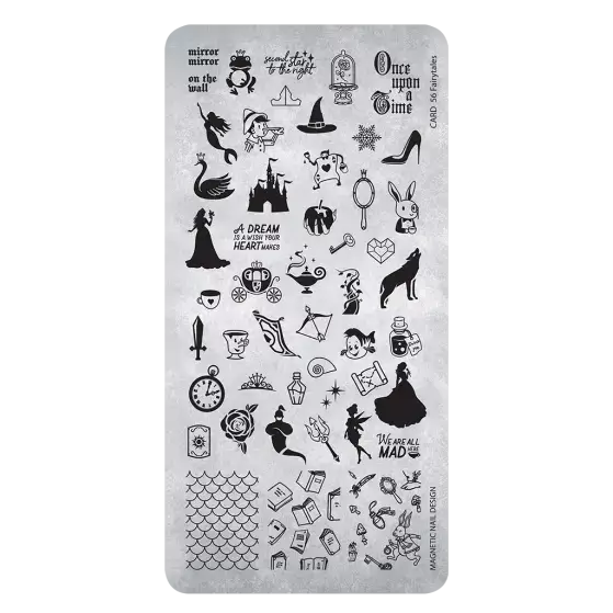 Stamping Plate 56 Fairytales