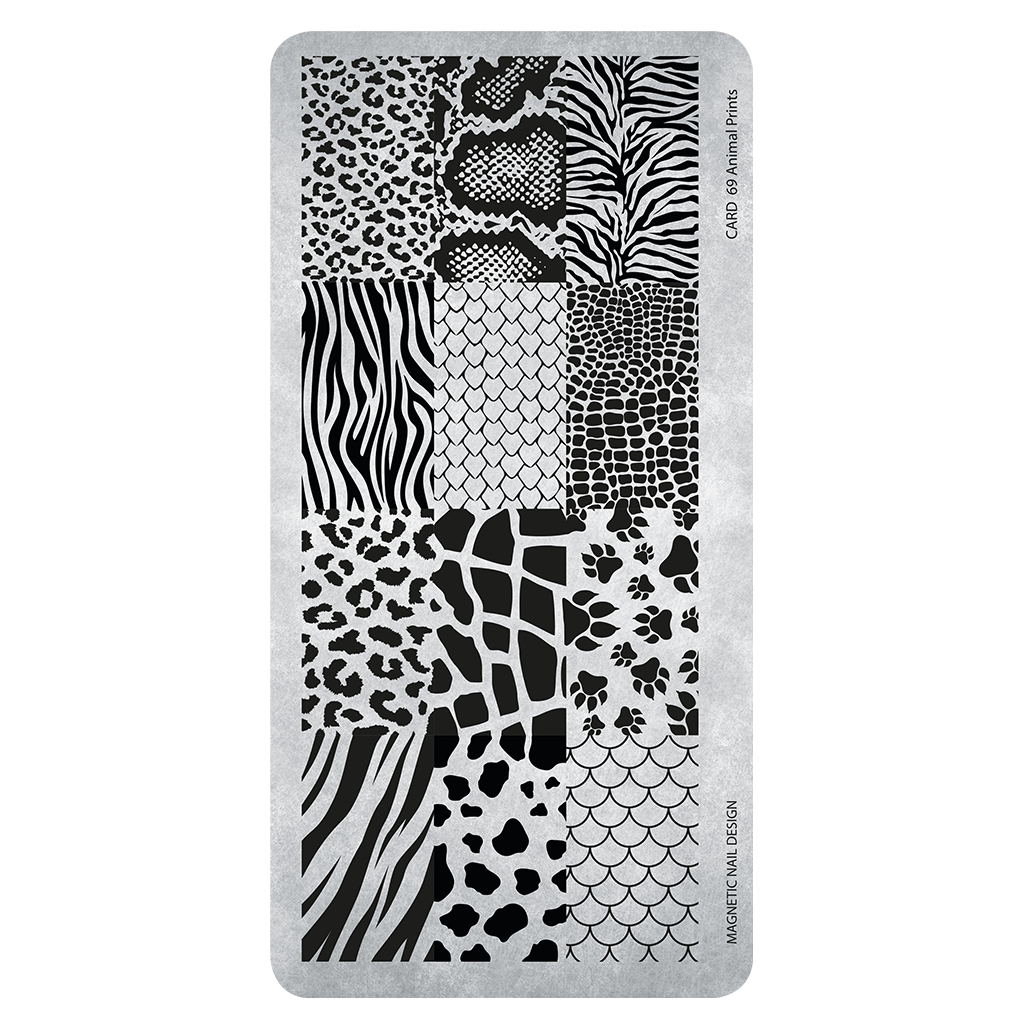 Stamping Plate  69 Animals