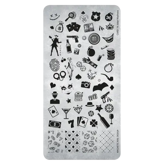 Stampingplate 74 Joker Madness
