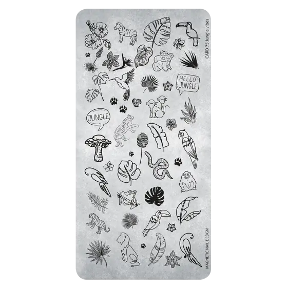 Stamping Plate 75 Jungle Vibes