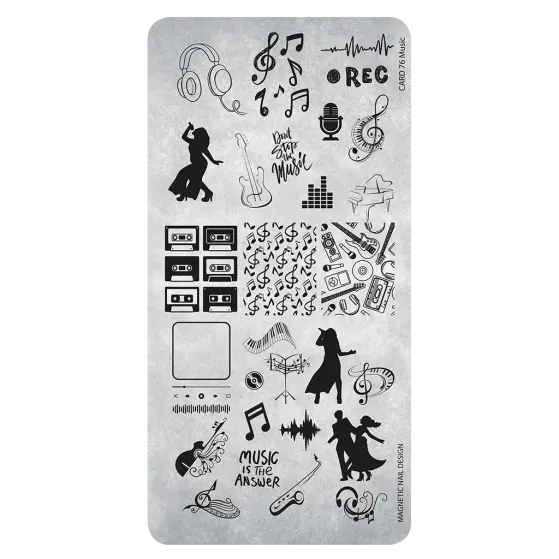 Stamping Plate 76 Music