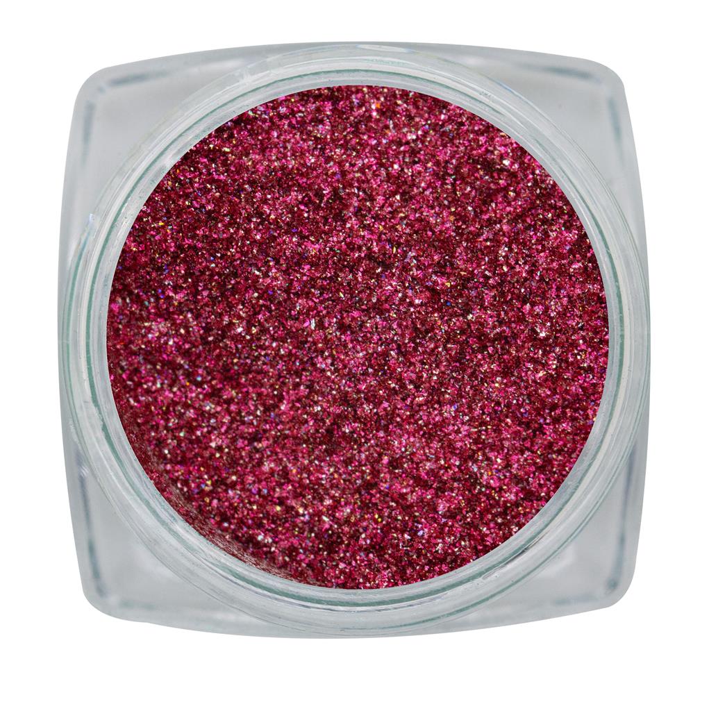 Magnetic Chrome Sparkle Red