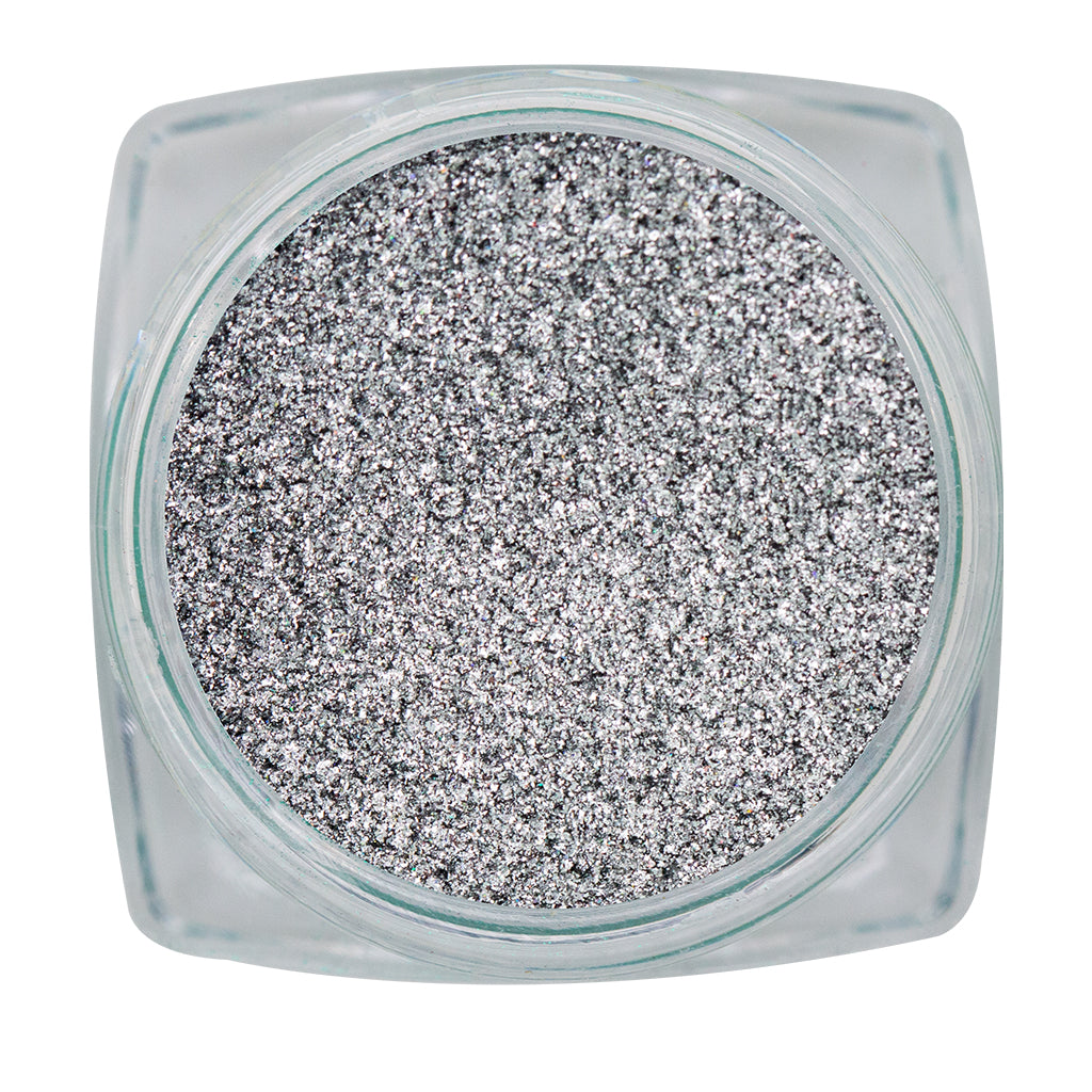 Magnetic Chrome Sparkle Silver