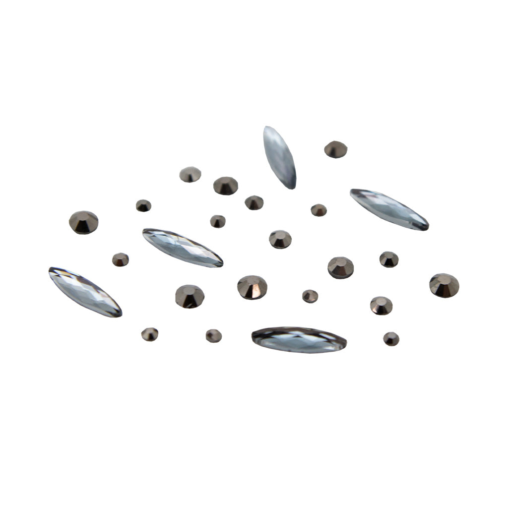 Rhinestone Mix Boat 20 pcs