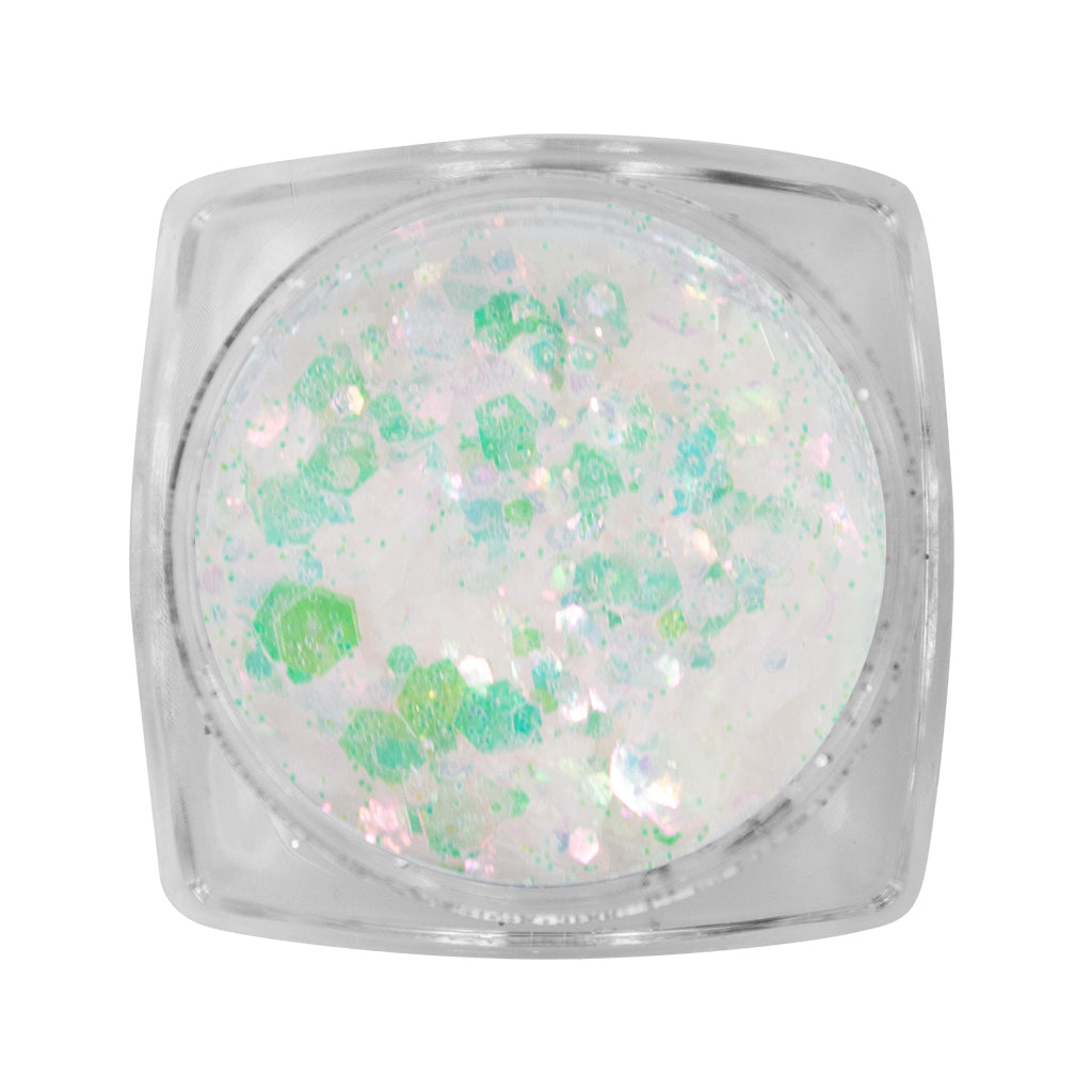 Clear Inlay Purple Pink