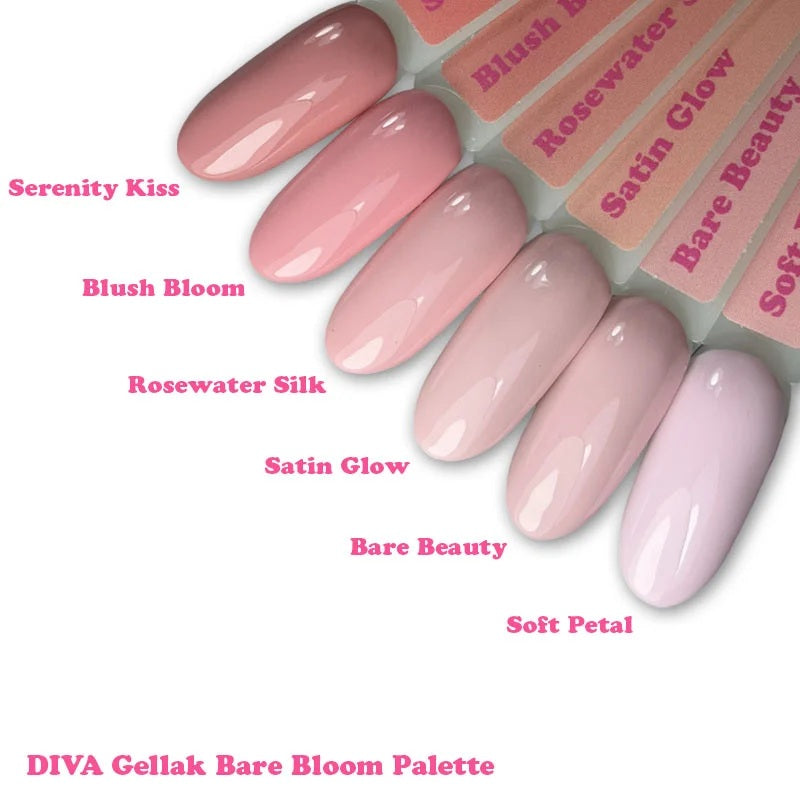 DIVA One Coat Gellak Bare Beauty 6 ml