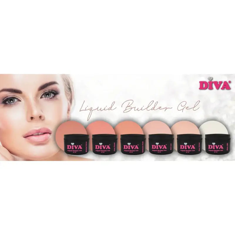DIVA Liquid Builder Gel Blushed Velvet 30 ml
