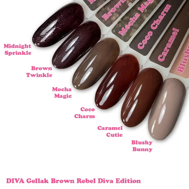 DIVA Gellak Caramel Cutie 10 ml