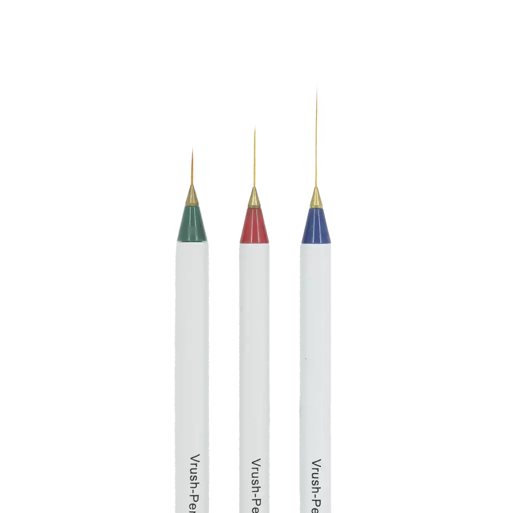 Vrush Nail Art Brushes 3 pcs