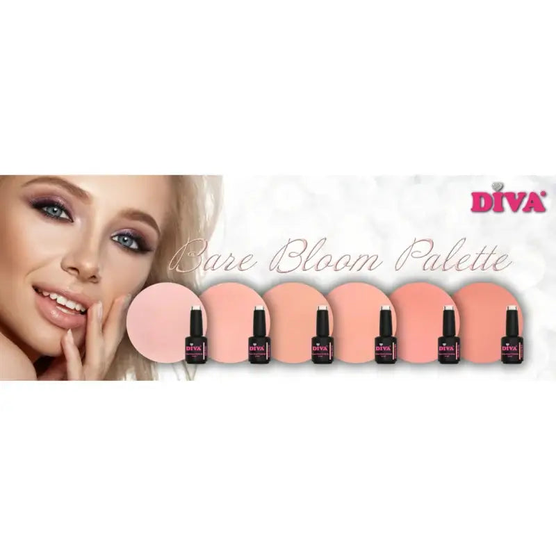 DIVA One Coat Gellak Bare Beauty 6 ml