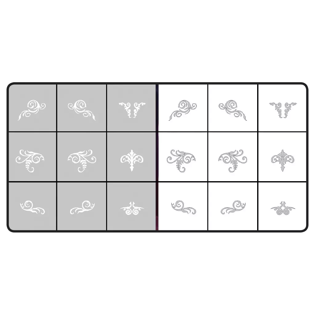 AirNails Masking Barok Collection