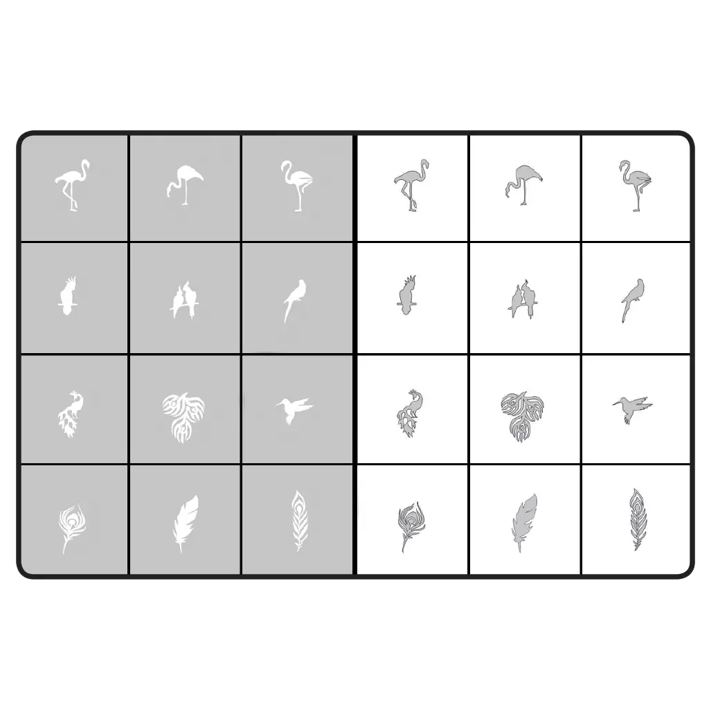 AirNails Exotic Birds Collection