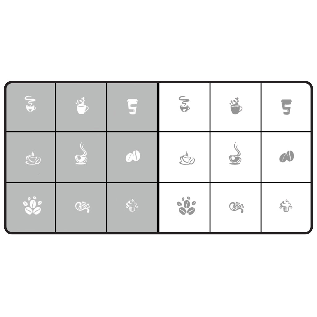 AirNails Stencil Coffee