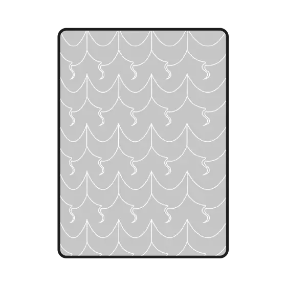 Airnails Stencil Wave French