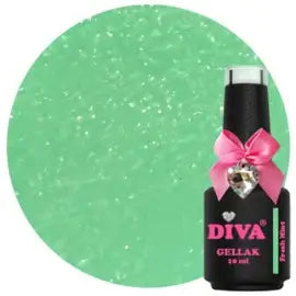 DIVA Gellak Aqua Diva Vibes Collection 5x 10 ml #F - met gratis Colorpop Stickers