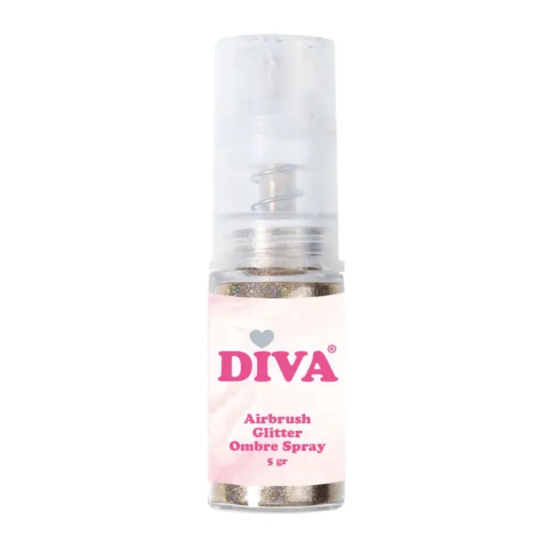 DIVA Airbrush Glitter Colorboom Spray Gold 9