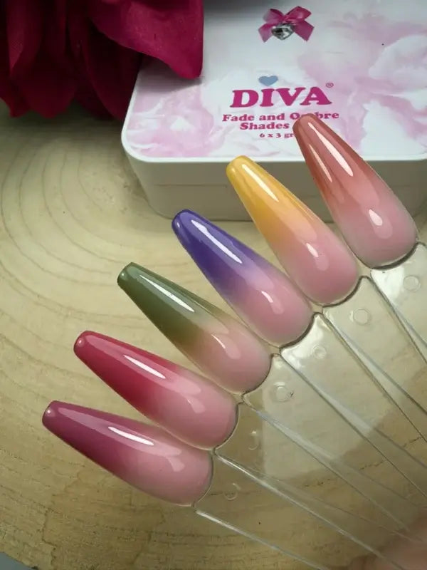 DIVA Fade en Ombre Shades Gel Box