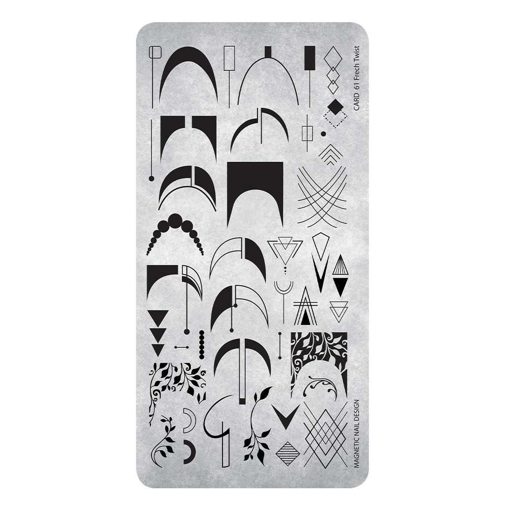 Stamping Plate 61 French Twist