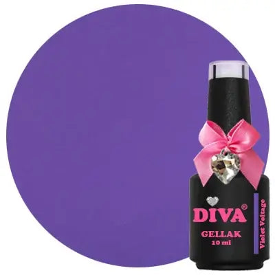 DIVA Gellak Royal Blue and Berry Collection 6x 10 ml # - met gratis Colorpop Stickers
