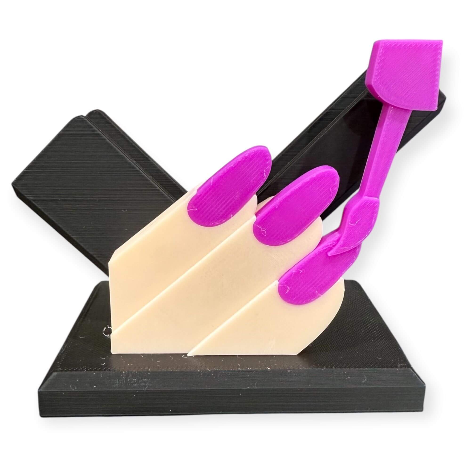 Visitekaart houder nagelstyliste