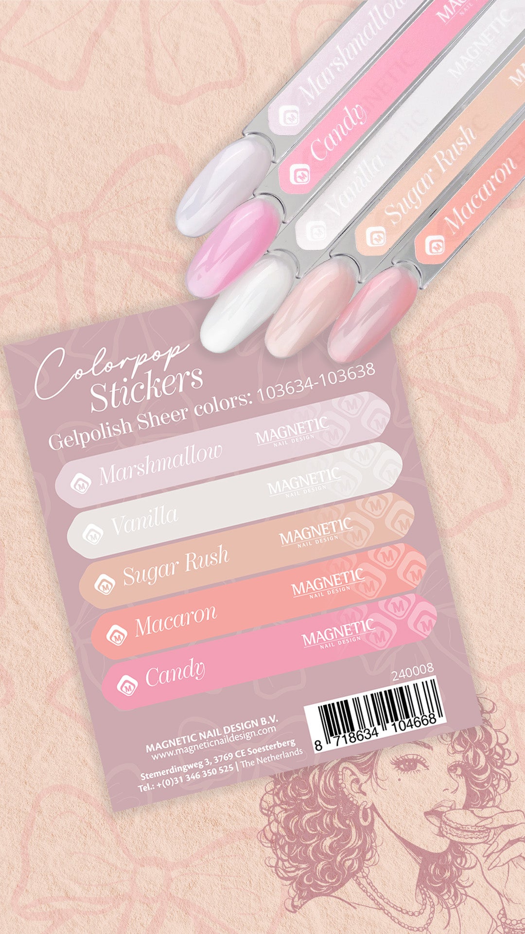 Colorpop Stickervel Sheer Gelpolishes