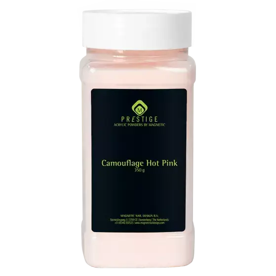 Prestige acrylic powder camouflage hot pink 350g – nagelpoeder