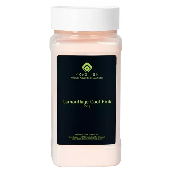 Prestige acrylic powder camouflage cool pink 350g – nagelpoeder