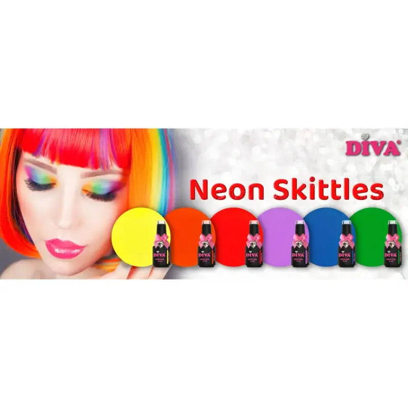 DIVA Gellak Neon Yellow Bird 10 ml