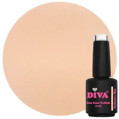 DIVA One Coat Gellak Miss Mellow Palette Collection 6x 6 ml
