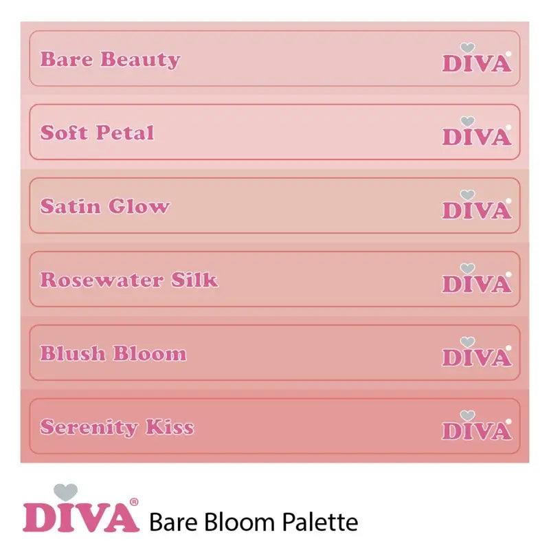 DIVA One Coat Gellak Bare Beauty 6 ml
