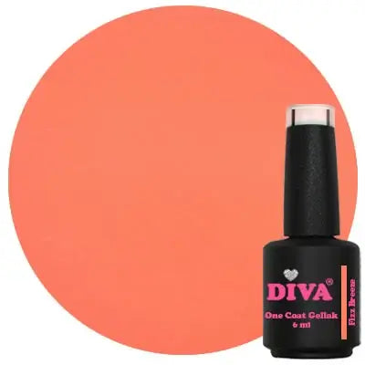 DIVA One Coat Gellak Miss Mellow Palette Collection 6x 6 ml