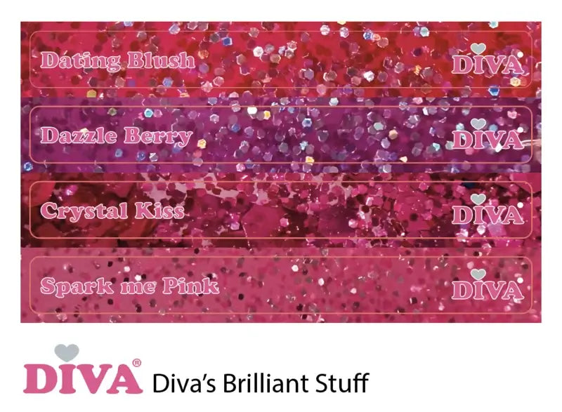 DIVA Gellak Diva's Brilliant Stuff Collection 4x 6 ml #